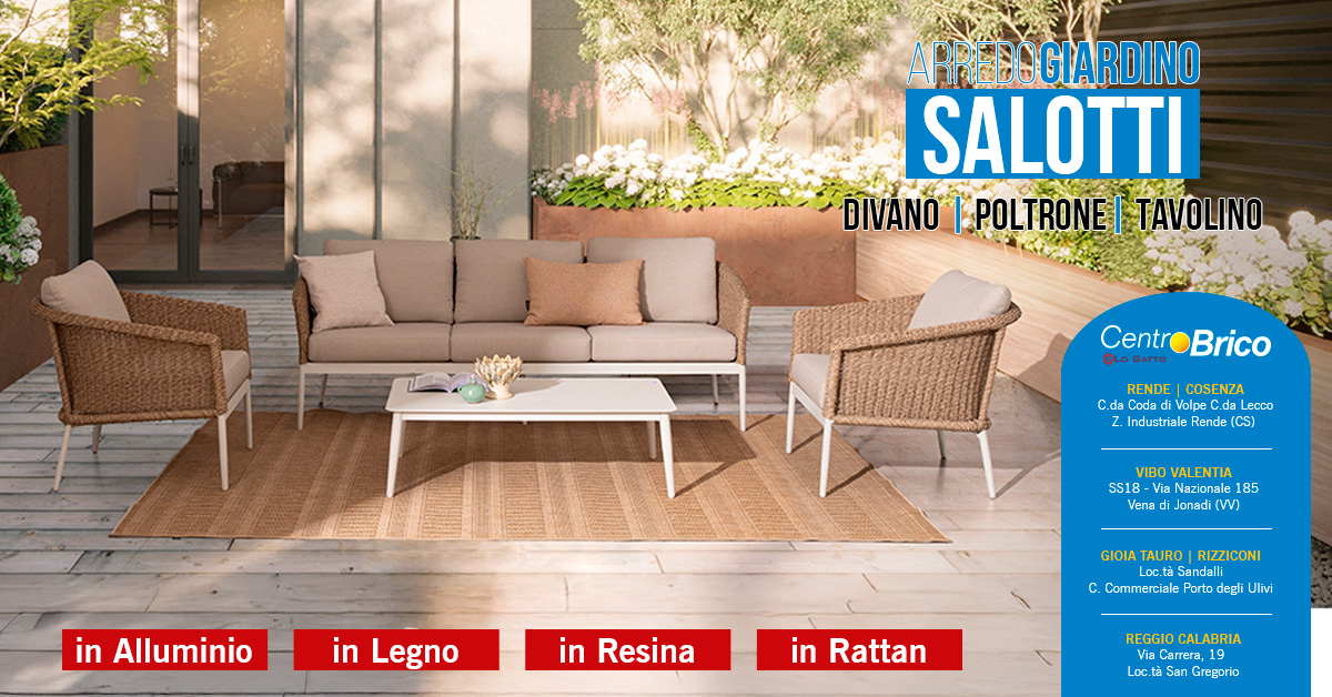 Salotti per Esterno e Giardino - Offerte 2025