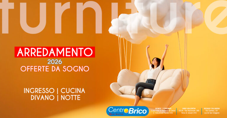 Offerte su cucine, divani, camere da letto e mobili d'ingresso